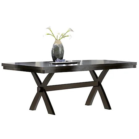 Rectangular Dining Table with Trestle